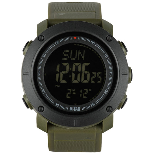 Zegarek taktyczny M-Tac z kompasem 2095 - Army Green
