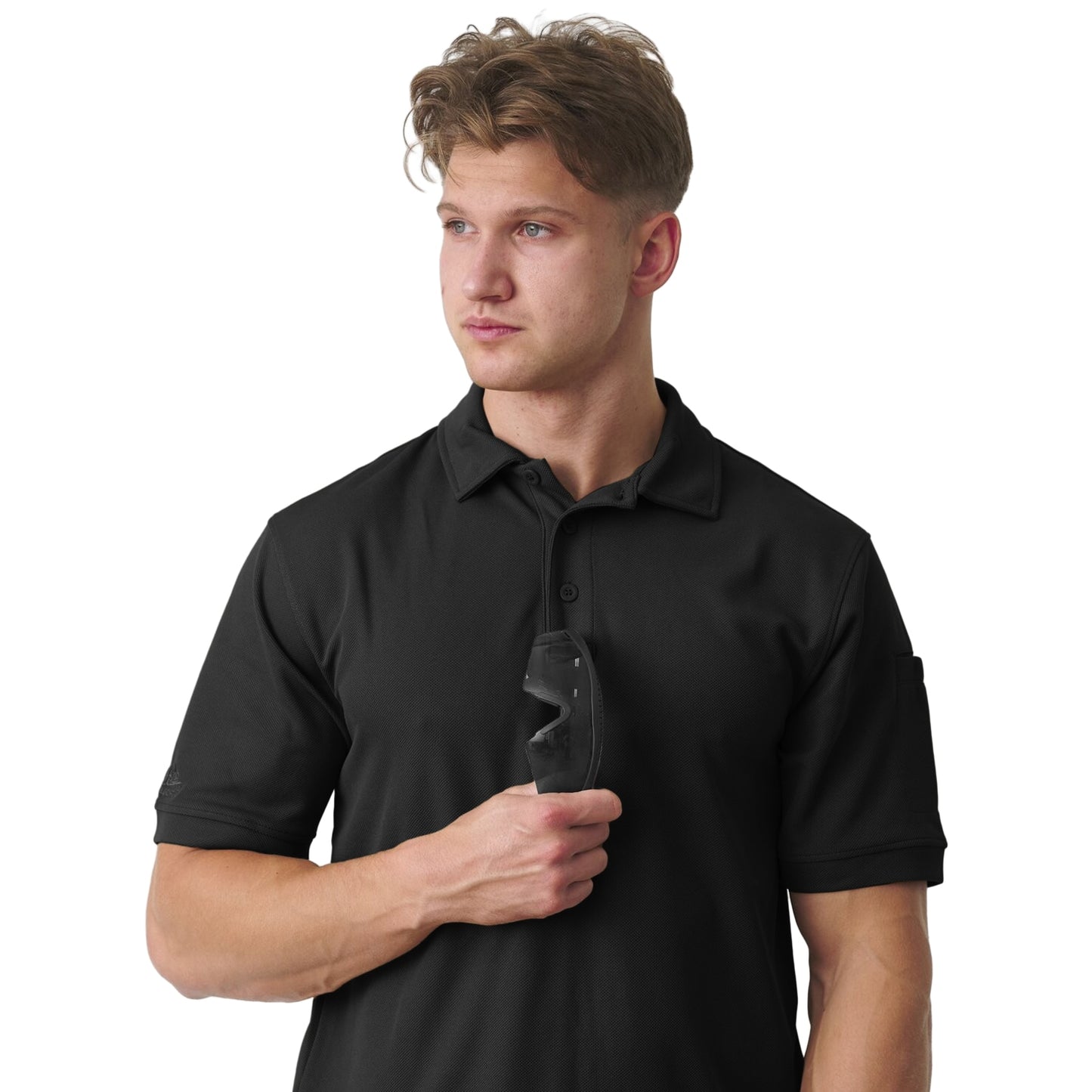 Koszulka termoaktywna Polo Helikon UTL TopCool - Black