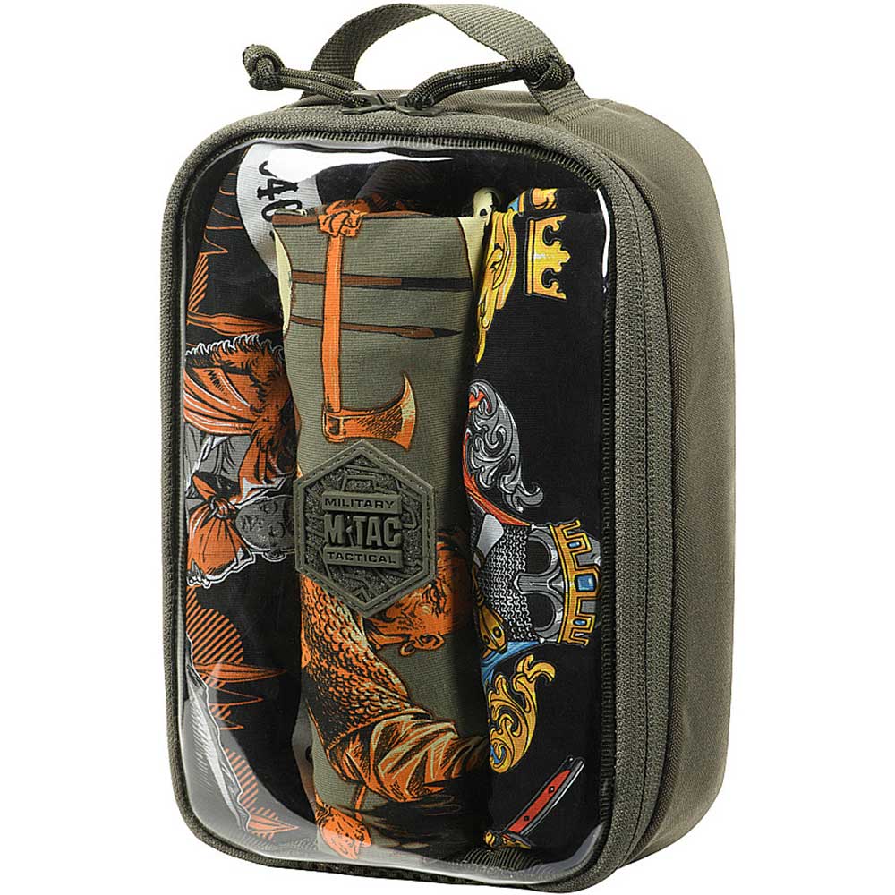 Organizer M-Tac Elite przezroczysty Gen.II Small - Ranger Green