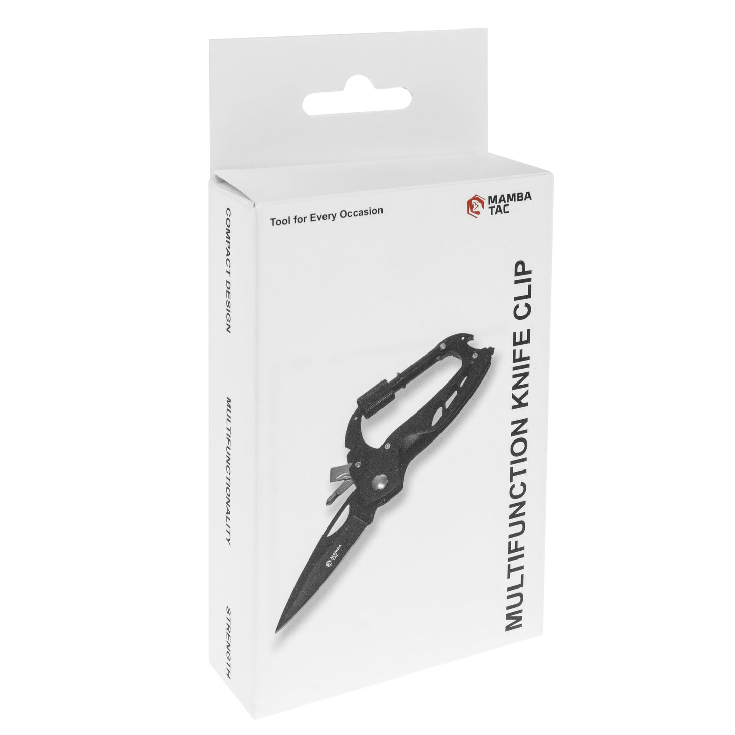 Multitool Mamba Tac Knife Clip 6w1 - Black