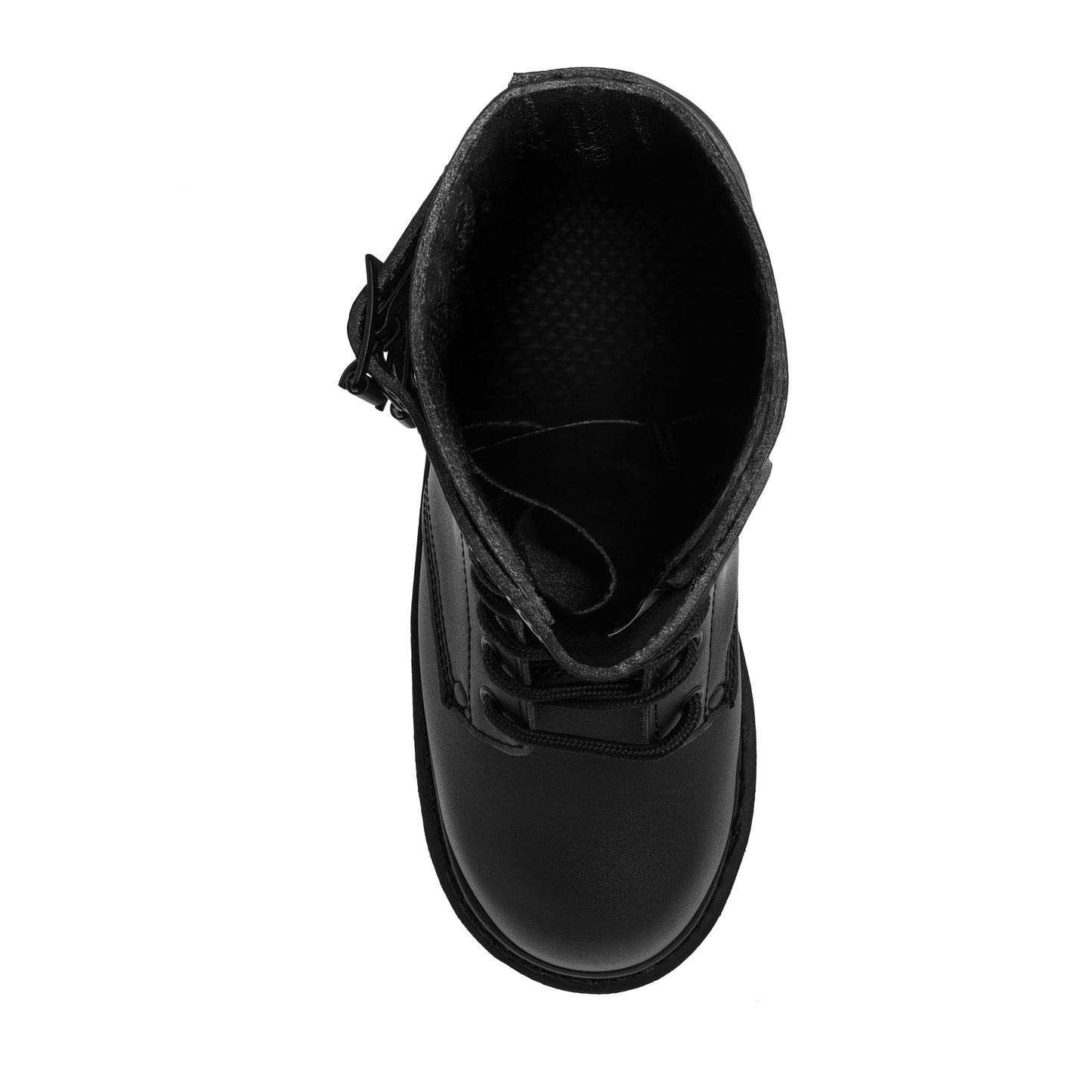Buty Mil-Tec French Action Leather Combat Boots - Black
