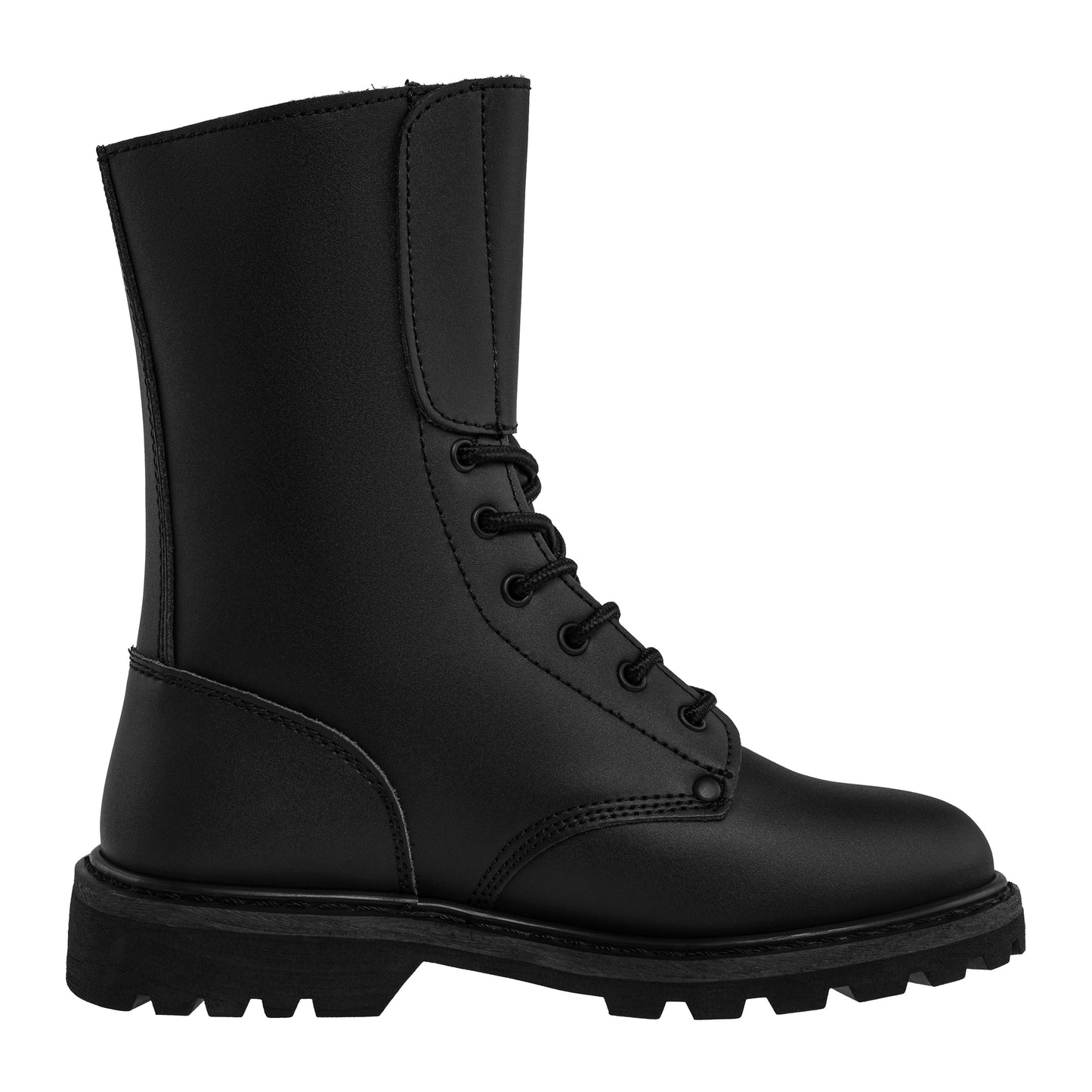 Buty Mil-Tec French Action Leather Combat Boots - Black