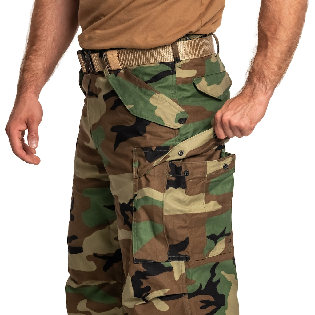 Spodnie wojskowe Helikon M65 Nyco - US Woodland