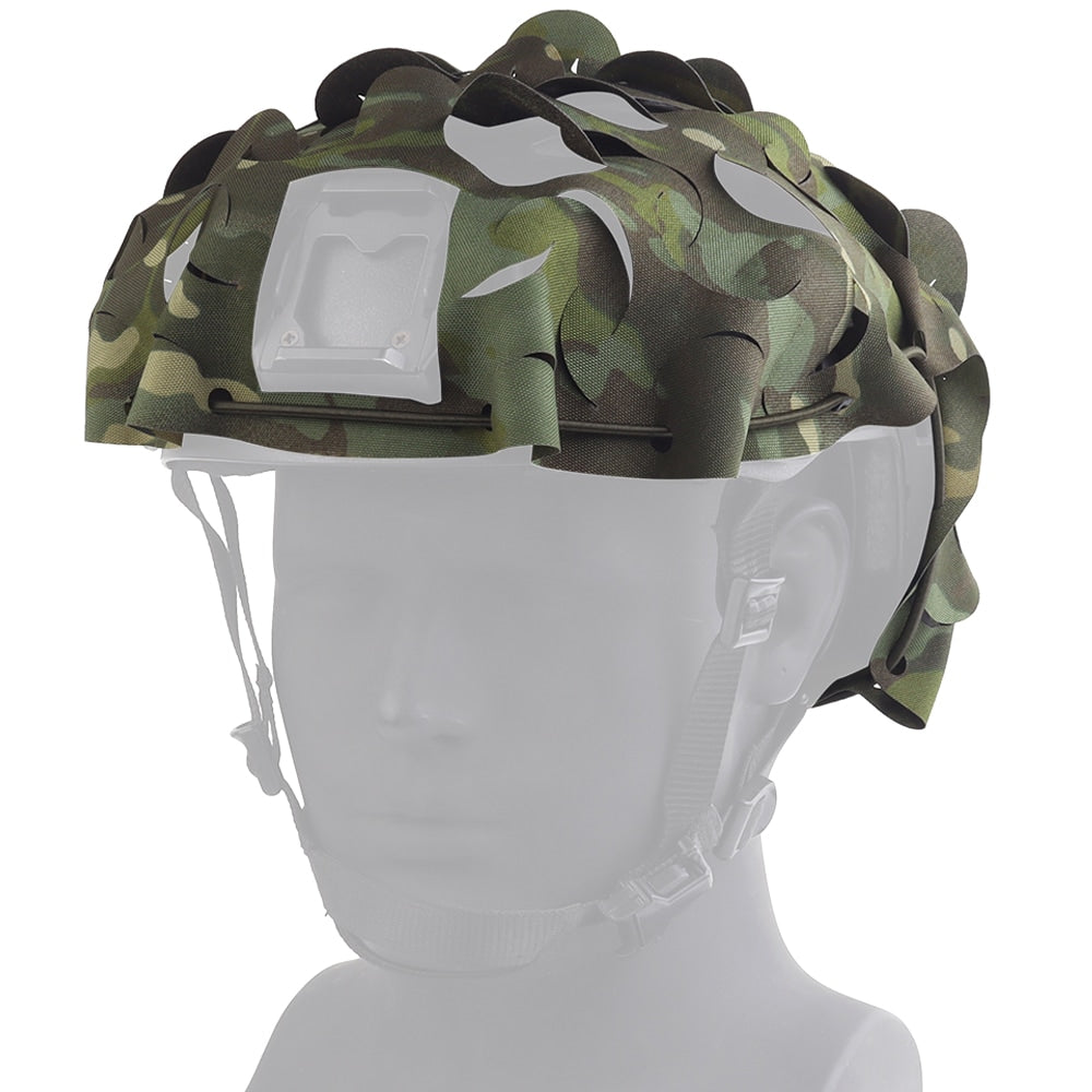 Uniwersalne maskowanie na hełm Wosport Laser Cut Cover - MultiCam