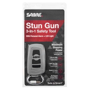 Paralizator Sabre Key Fob Gun - Grey
