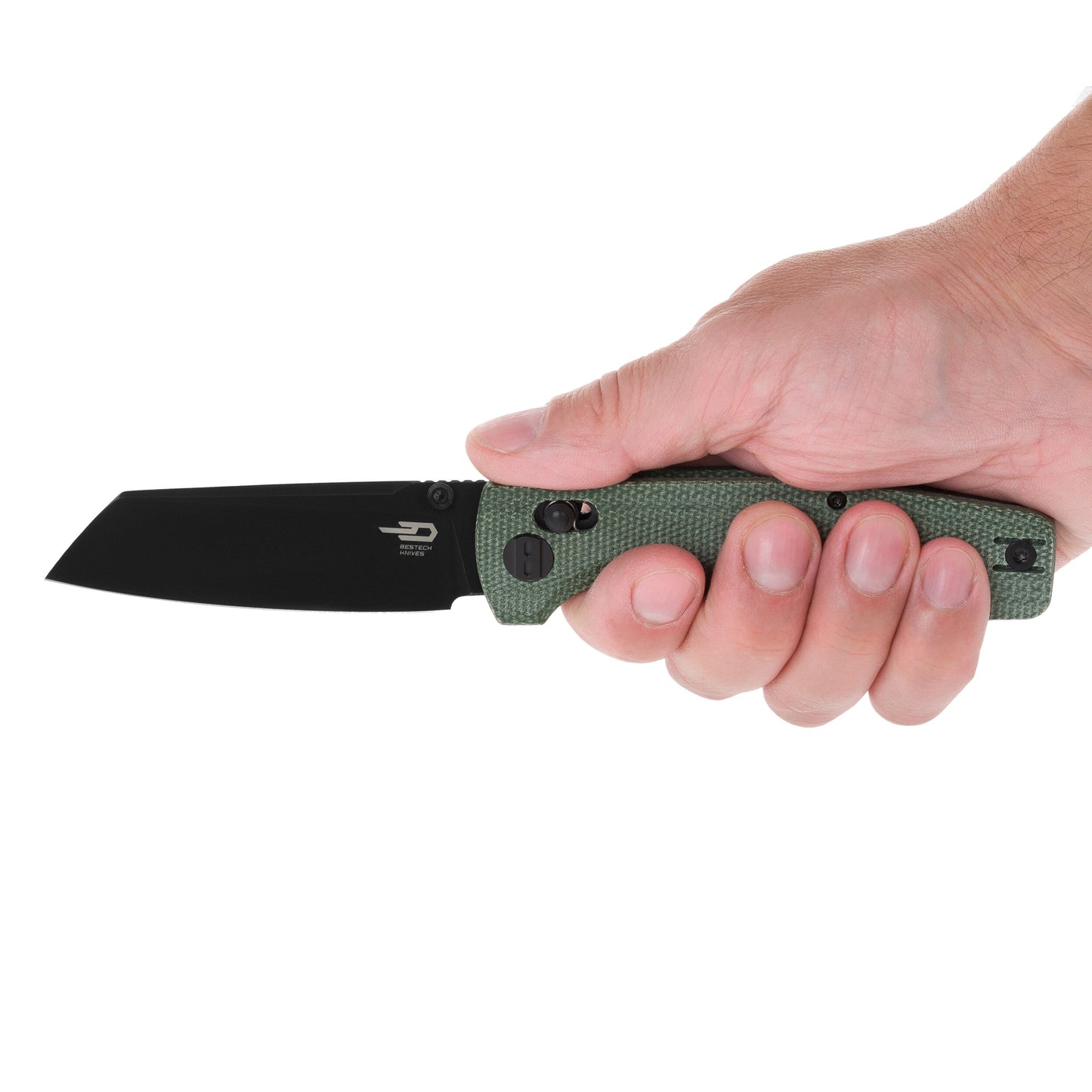 Nóż składany Bestech Knives Slasher Black - Green