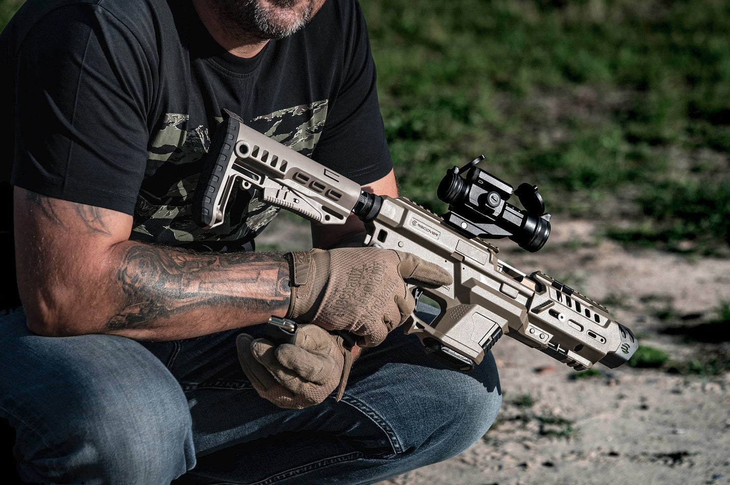 Rękawice taktyczne Mechanix Wear Specialty 0.5 High-Dexterity - Coyote