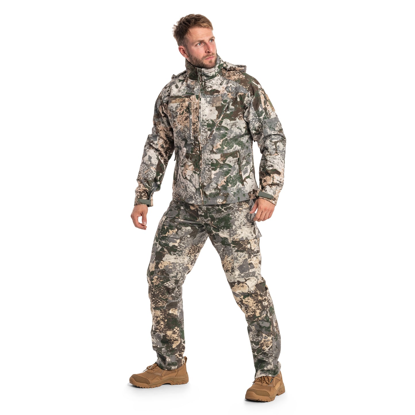 Kurtka Mil-Tec SCU 14 Softshell - Phantomleaf WASP I Z1B