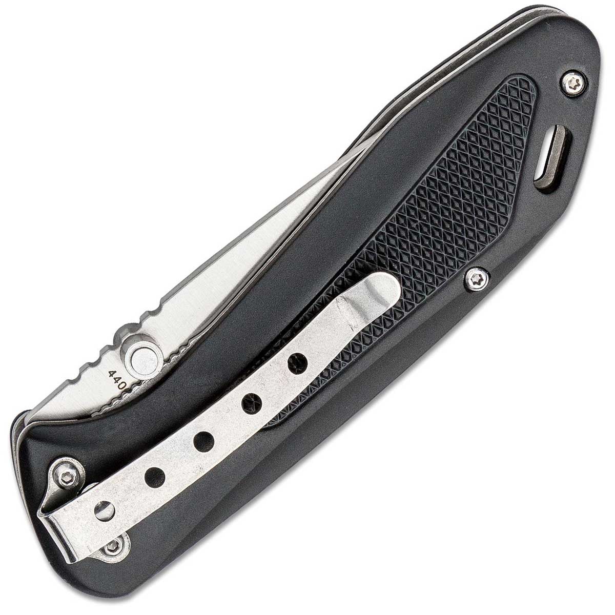 Nóż składany Boker Magnum Advance Checkering Black
