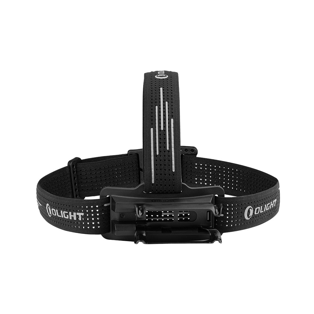 Latarka czołowa i kątowa Olight Perun 3 Black z opaską - 3000 lumenów