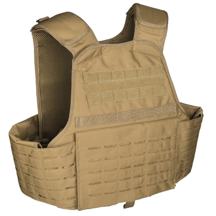 Kamizelka taktyczna Mil-Tec Laser Cut Carrier Vest - Coyote