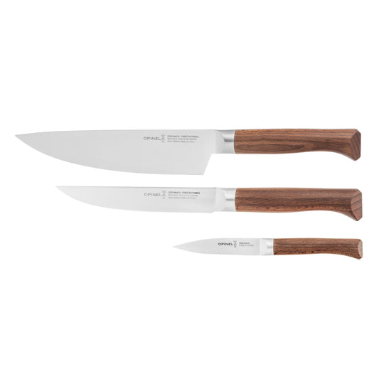 Zestaw noży kuchennych Opinel Trio Les Forges 1890