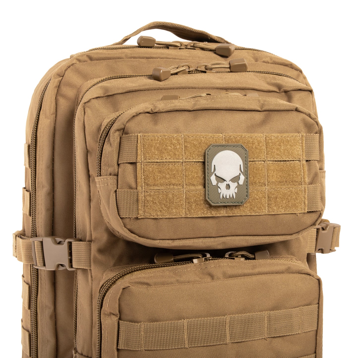 Naszywka Mil-Tec 3D Skull SM - Olive