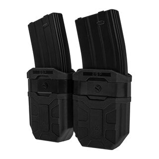 Podwójna ładownica obrotowa ESP z montażem UBC-02 na magazynki AK - Black