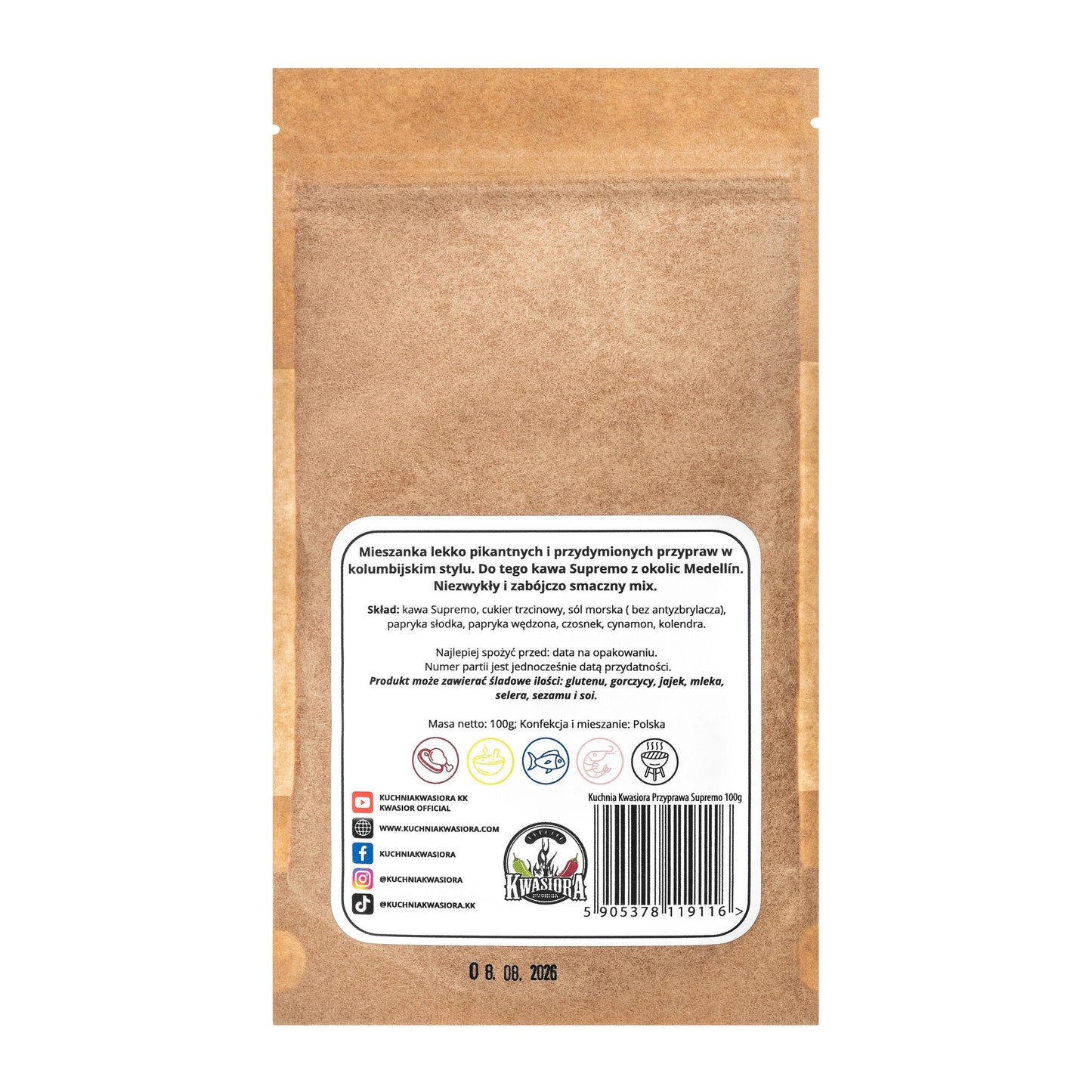 Przyprawa Kuchnia Kwasiora Supremo 100 g - 3 szt.