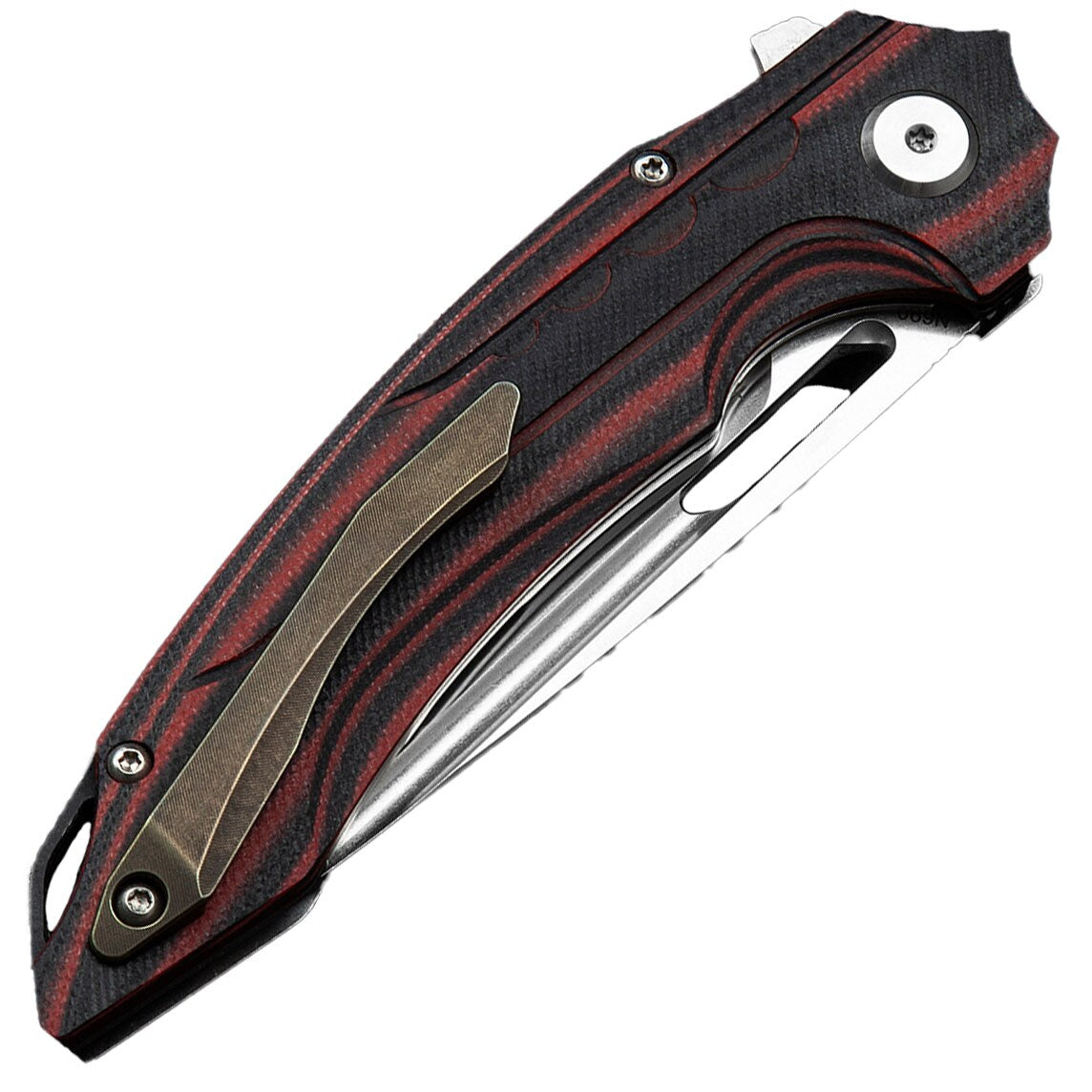 Nóż składany Bestech Knives Ornetta - Red / Black