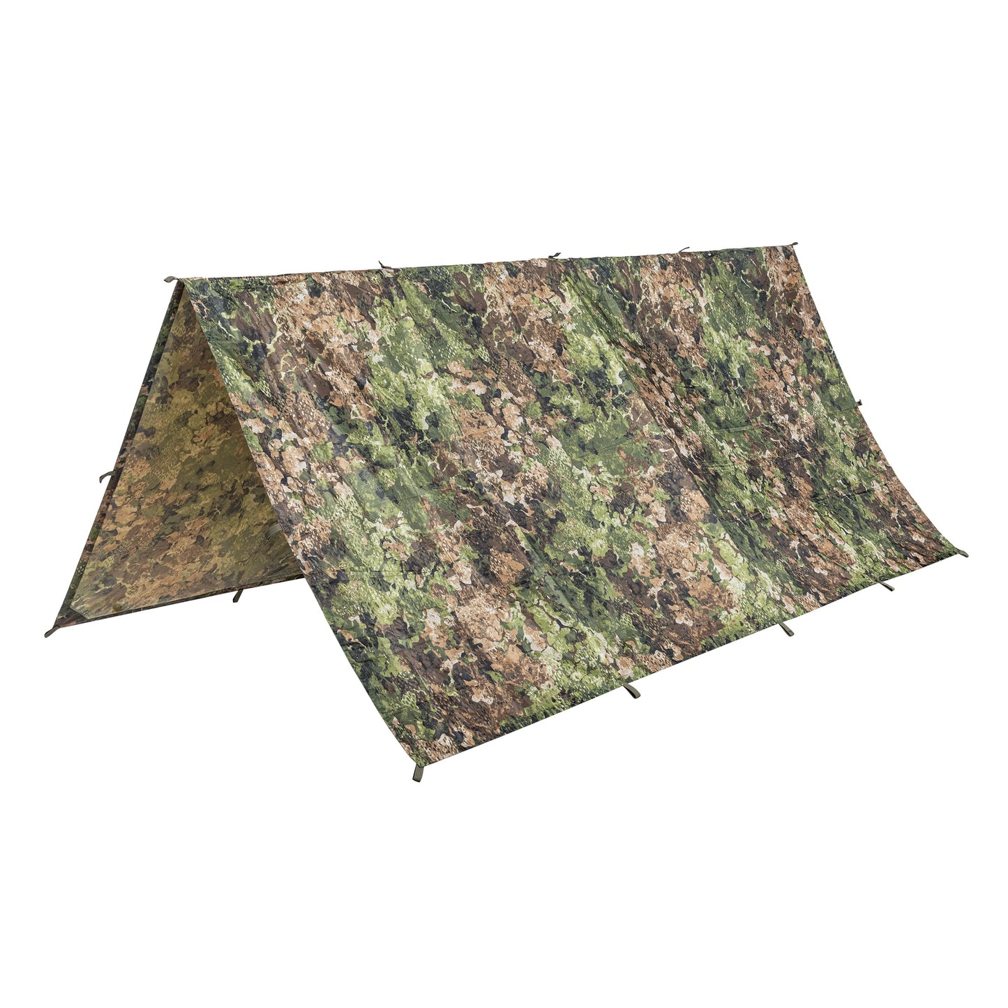 Płachta biwakowa Mil-Tec Tarp Tarpaulin PE Ripstop 3 x 3 m - WASP I Z3A