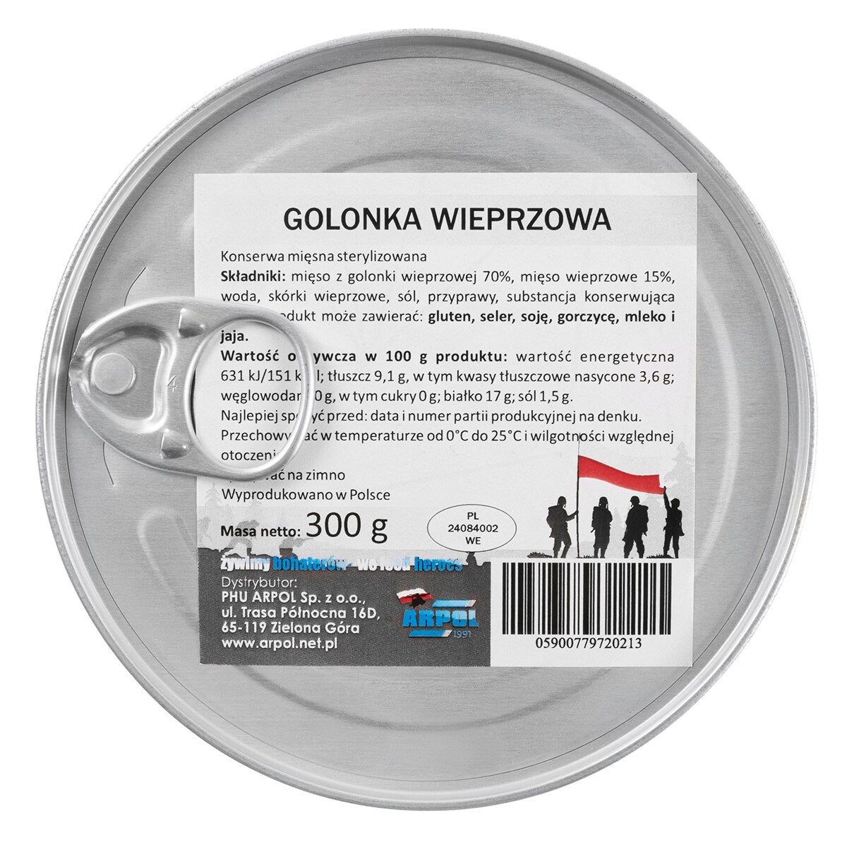 Żywność konserwowana Arpol - Golonka wieprzowa 300 g
