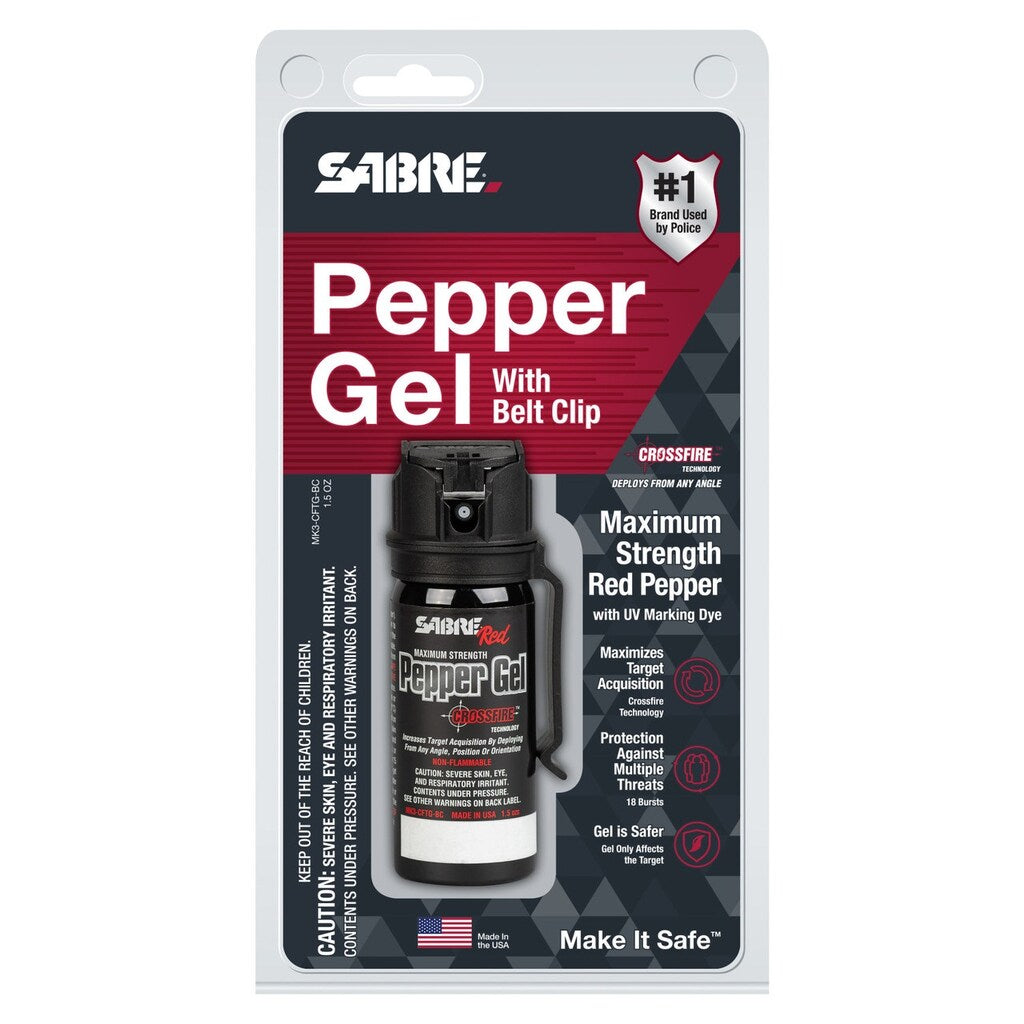 Gaz pieprzowy Sabre Red MK3-CFTG-BC Crossfire 44,3 ml - żel