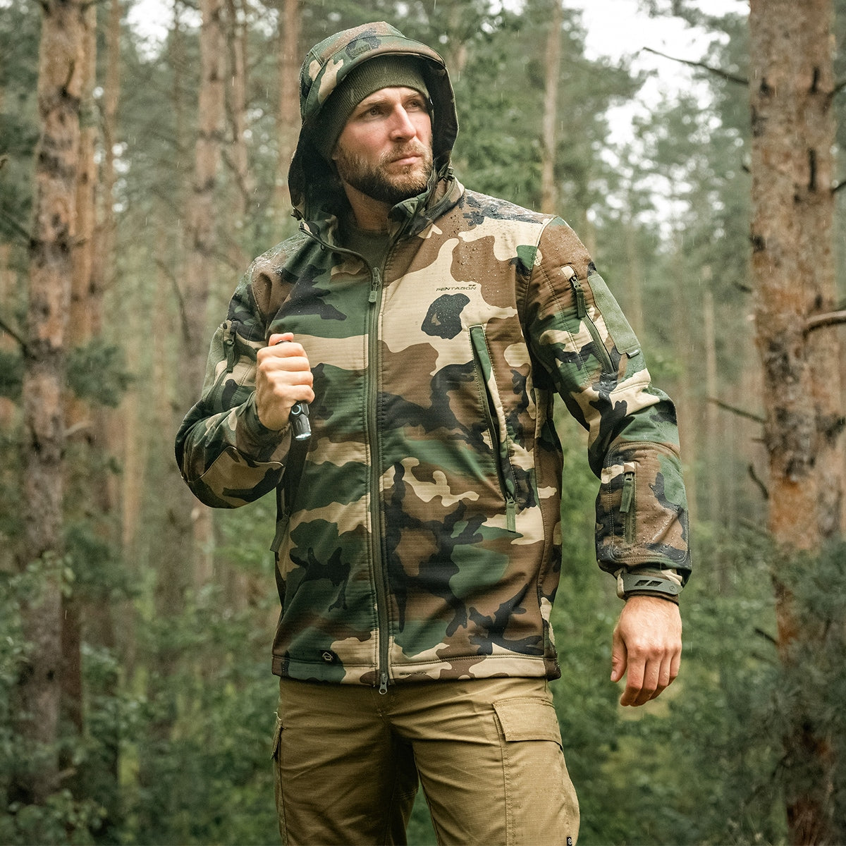Kurtka Pentagon Artaxes - Woodland