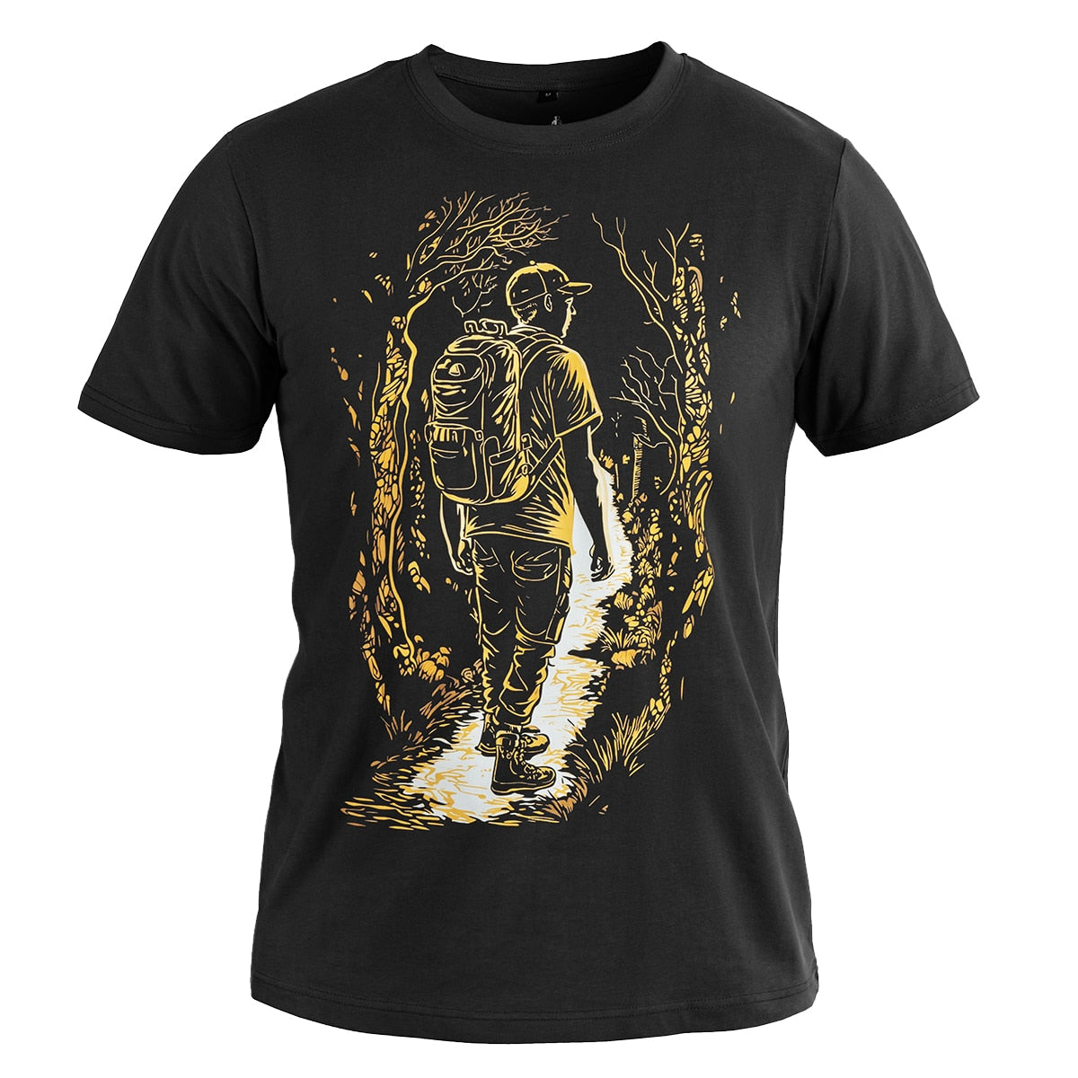 Koszulka T-shirt Voyovnik Wędrowiec Color - Czarna