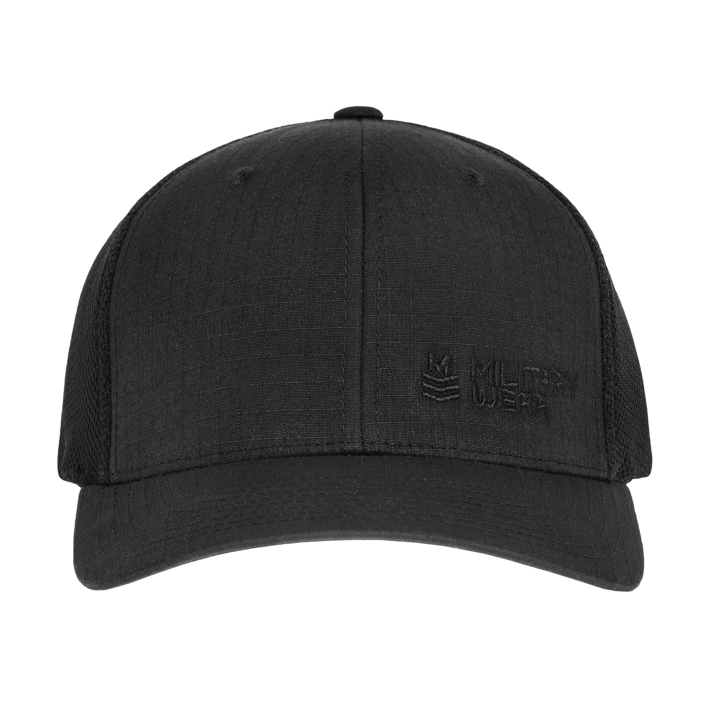 Czapka z daszkiem Military Wear 110 Rip-Stop Mesh Cap - Black