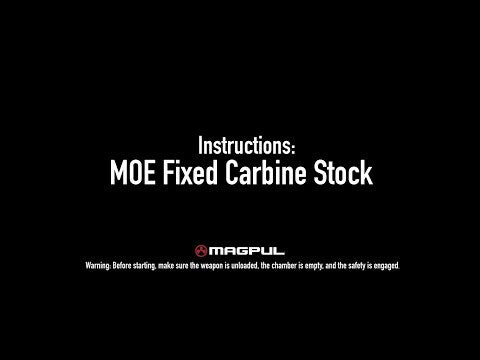 Kolba Magpul MOE Fixed Carbine Stock Mil-Spec do karabinków AR15/M4 - Black
