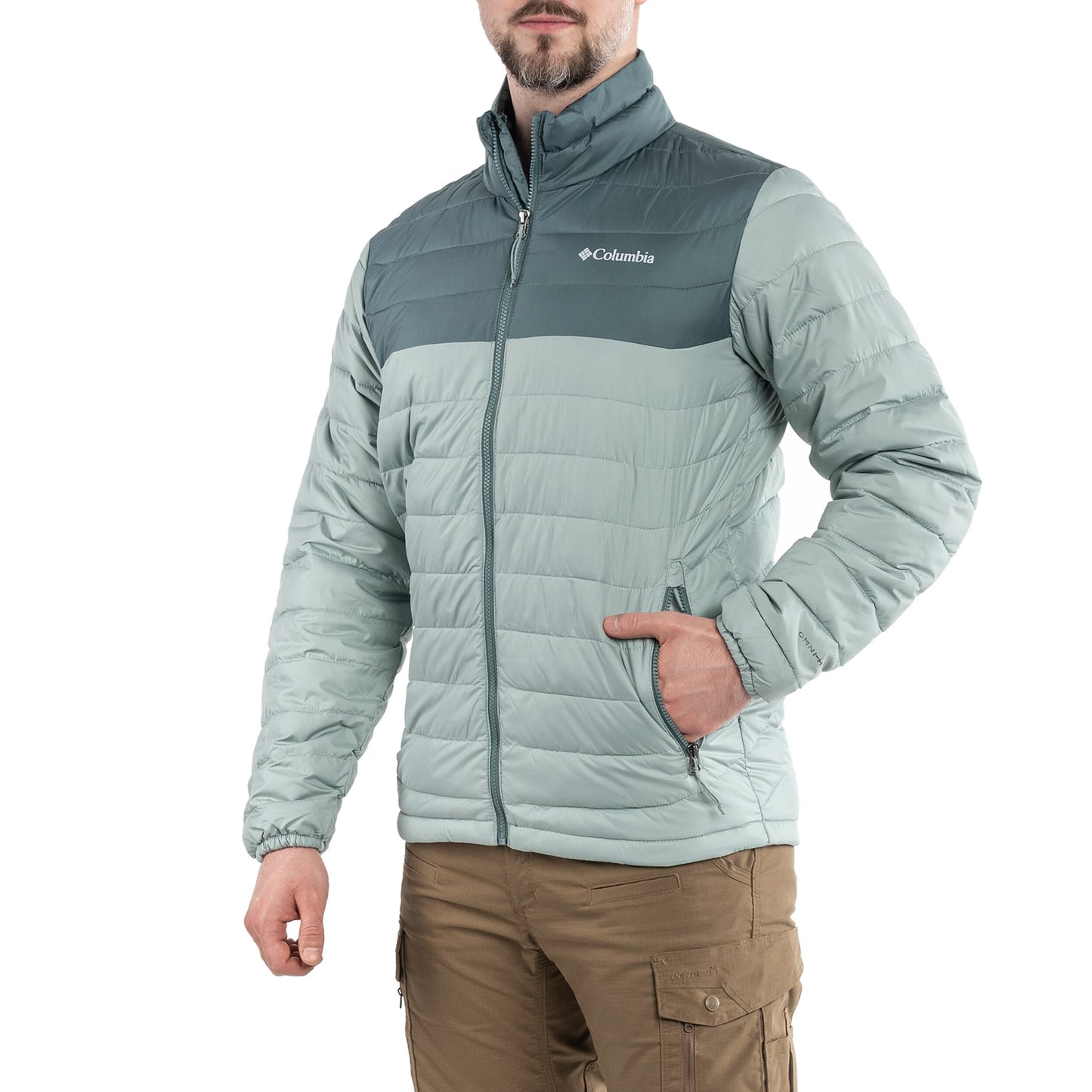 Kurtka Columbia Powder Lite Jacket - Niagara / Metal