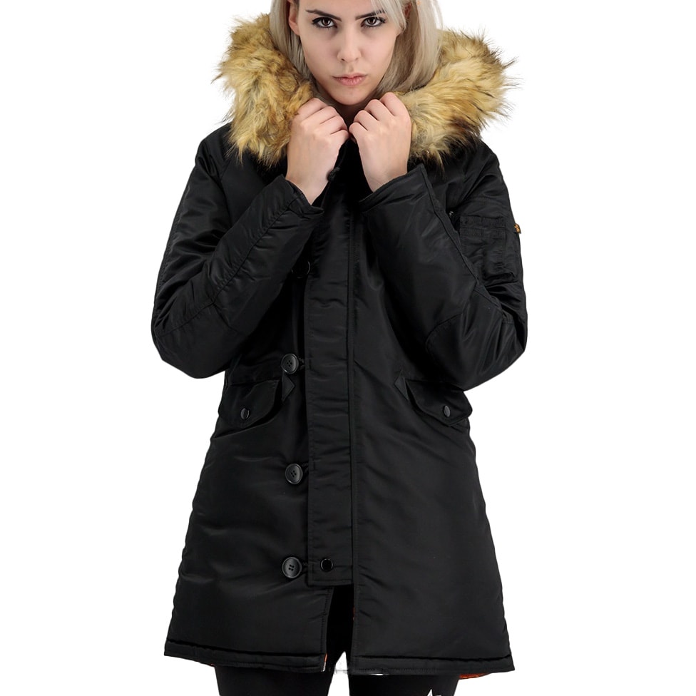 Kurtka damska Alpha Industries N3B VF 59 - Black