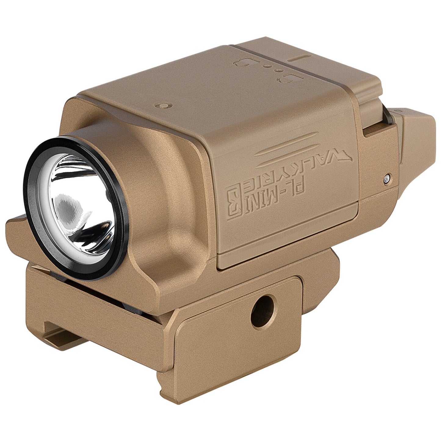 Latarka na broń Olight PL Mini 3 Valkyrie - Desert Tan - 600 lumenów