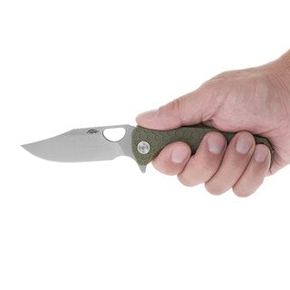 Nóż składany Honey Badger Clip-Point Medium 8Cr13MoV - Green
