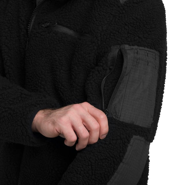 Polar Military Wear Tactical Teddyfleece - Black