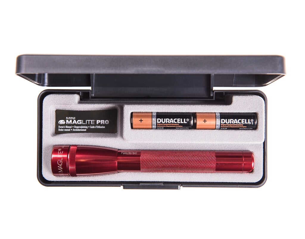 Latarka Maglite Mini Pro LED Red - 332 lumeny
