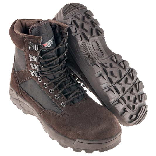 Buty Brandit Tactical Zipper Boots - Brown