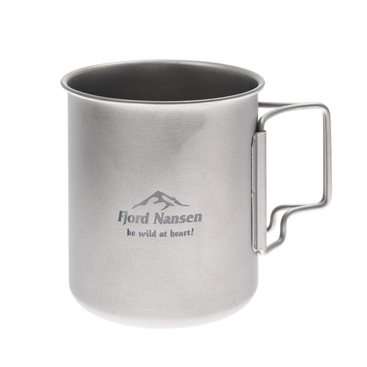 Kubek tytanowy Fjord Nansen Jacon Cup Titanum 0,4 l - Silver