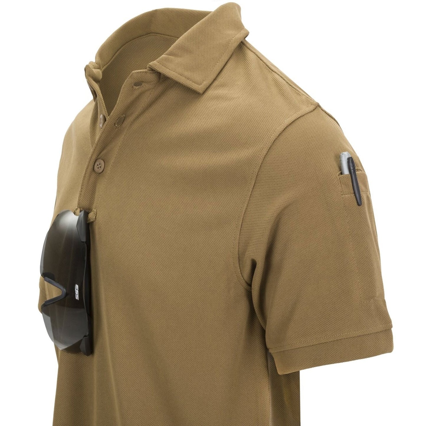 Koszulka termoaktywna Polo Helikon UTL TopCool Lite - Coyote