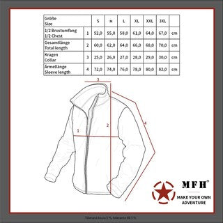 Bluza termoaktywna MFH US Tactical - Coyote