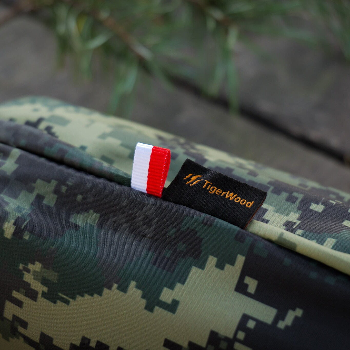 Hamak TigerWood Ważka V1 Long Camo - z moskitierą