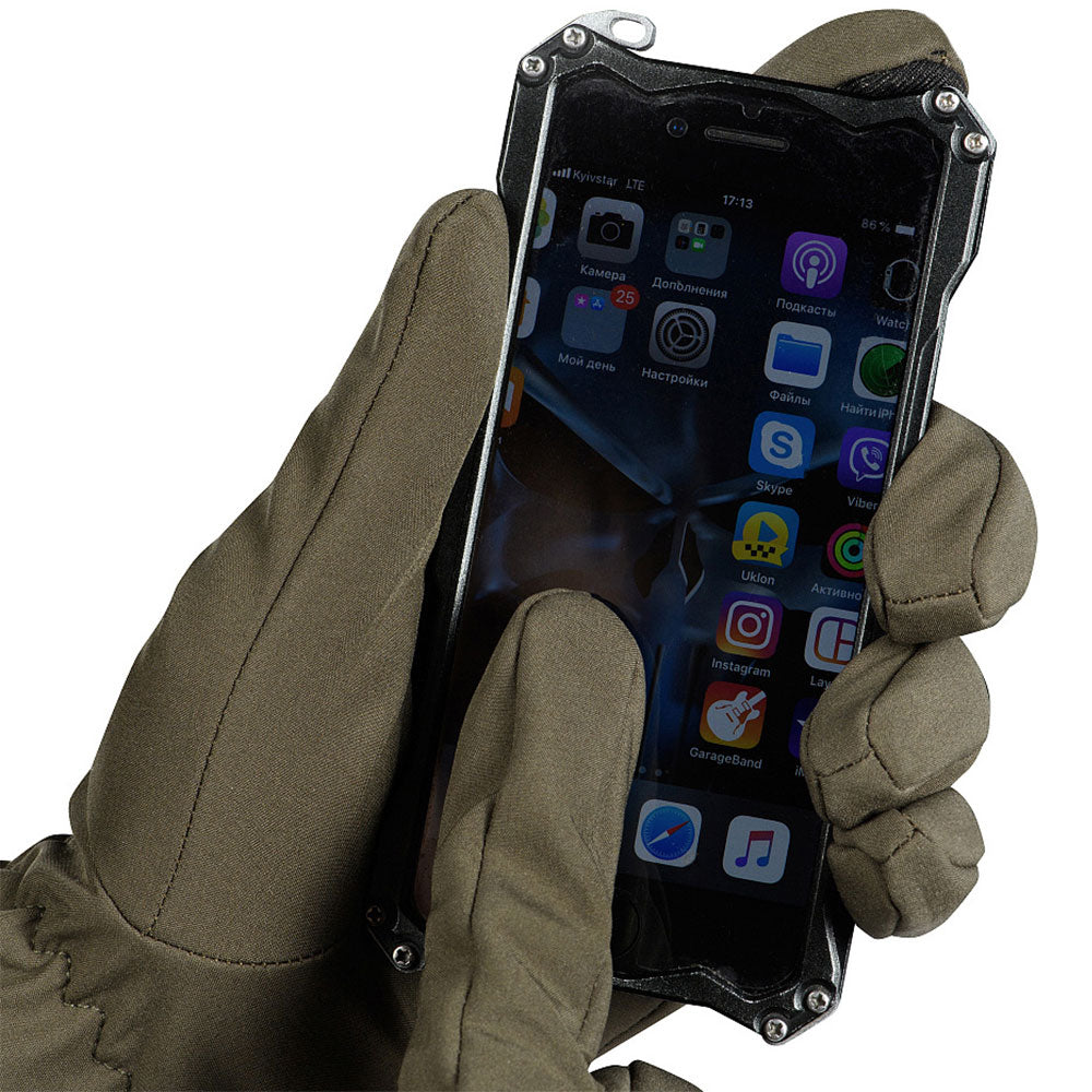 Rękawice M-Tac Winter Softshell - Olive