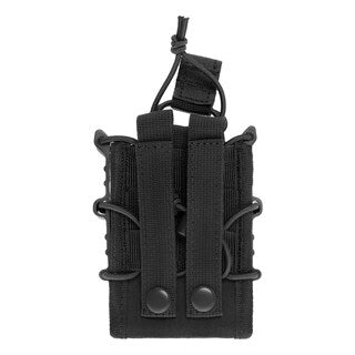 Uniwersalna ładownica Mil-Tec Flex na magazynek karabinowy - Black