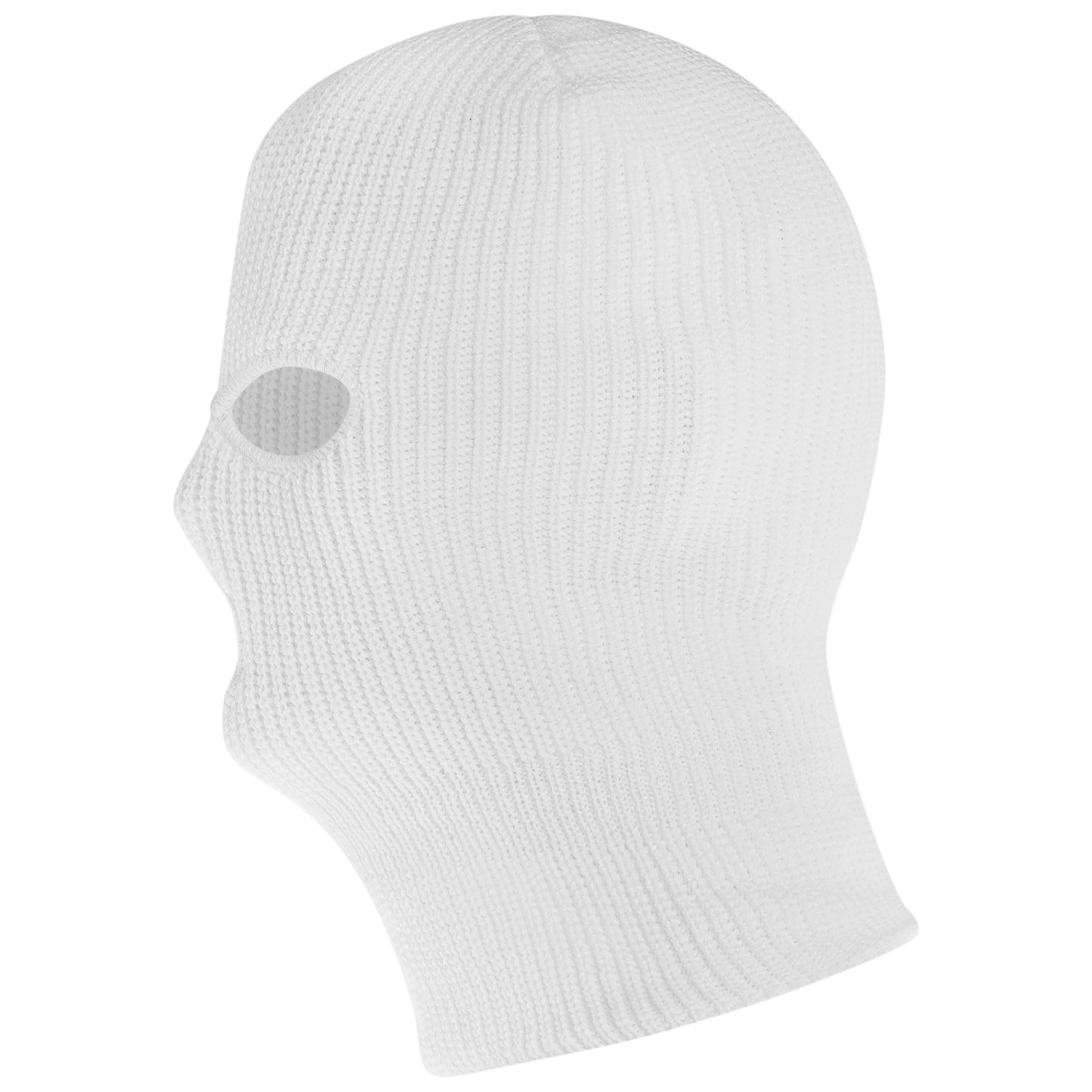 Kominiarka Mil-Tec zimowa z 3 otworami - White