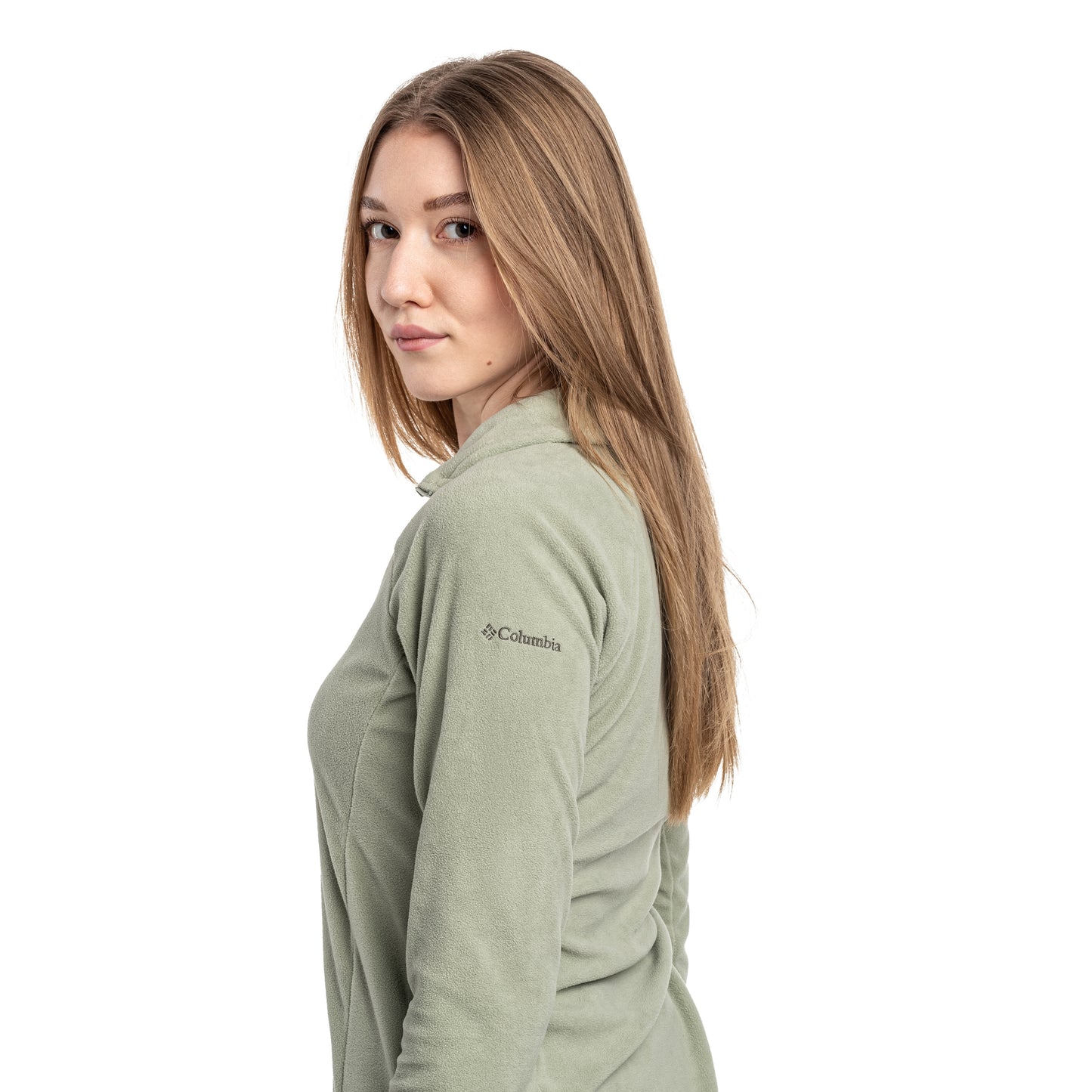 Polar damski Columbia Glacial IV Half Zip - Safari
