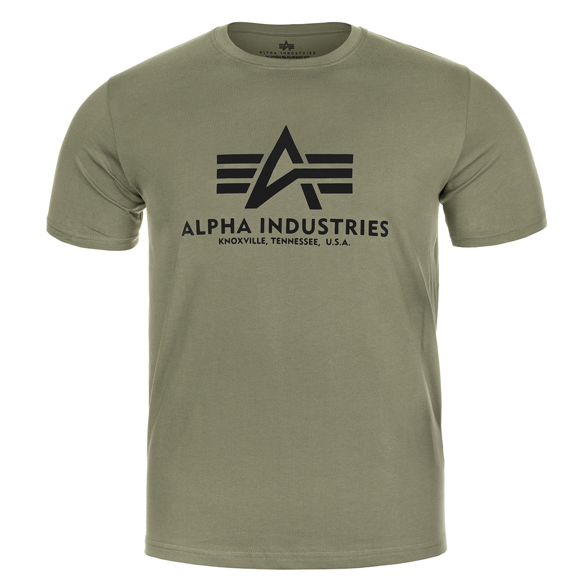 Koszulka T-shirt Alpha Industries Basic - Olive/Black