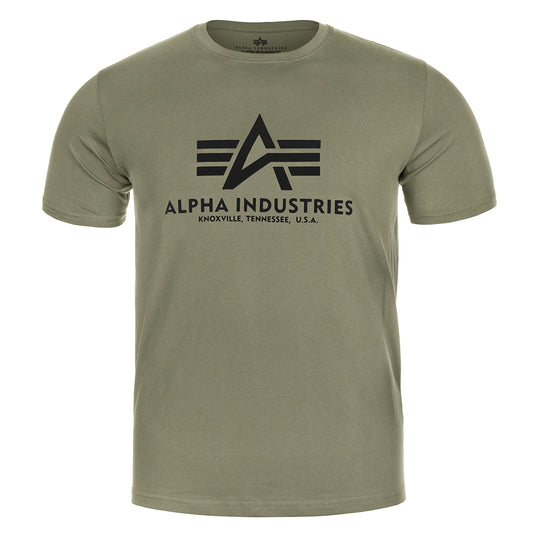 Koszulka T-shirt Alpha Industries Basic - Olive/Black