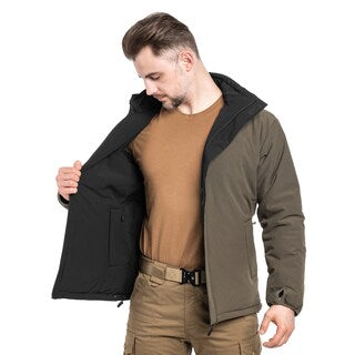 Kurtka dwustronna Mil-Tec Reversible - Ranger Green/Black