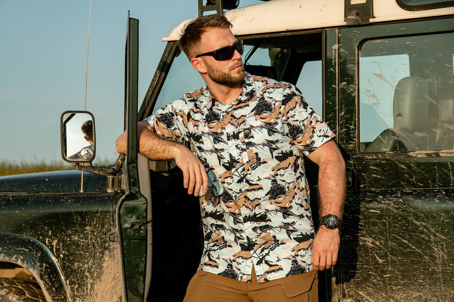 Koszula Helikon Tactical Hawaiian Short Sleeve - Pacific