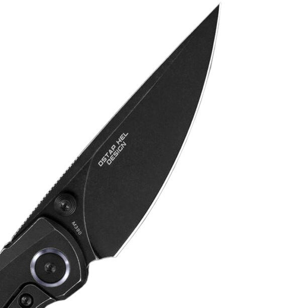 Nóż składany Bestech Knives Lito - Black Stonewash/Titanium Olive Wood