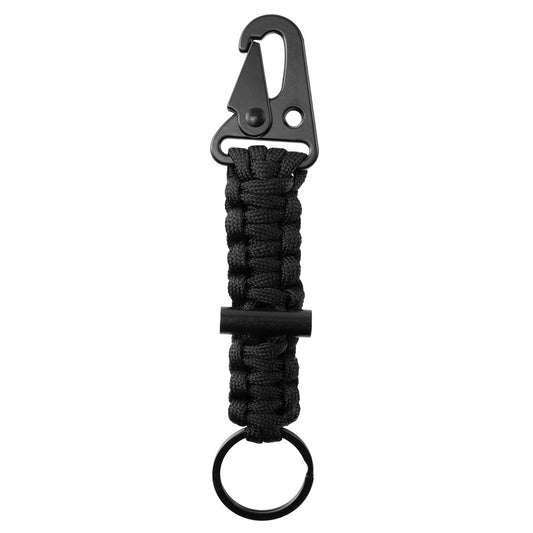 Brelok Badger Outdoor Paracord z krzesiwem - Black
