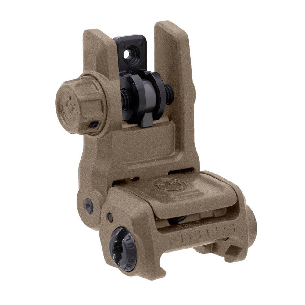 Składany celownik przeziernikowy Magpul MBUS Gen. 3 - FDE
