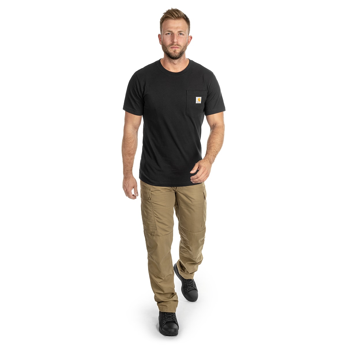 Koszulka T-Shirt Carhartt K87 Pocket - Black